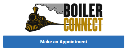 BoilerConnect appointment button